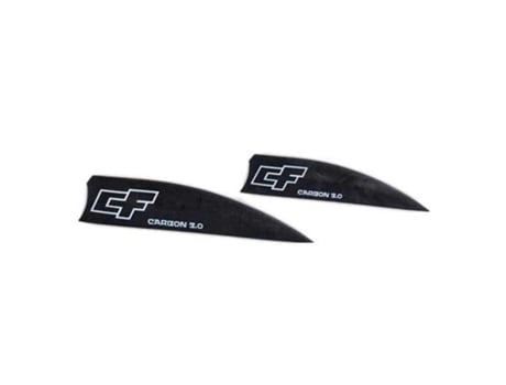 Crazyfly Carbon Fins 3 Cm 4 Units