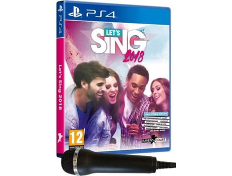 Jogo PS4 Lets Sing 2018 + 1 Micro