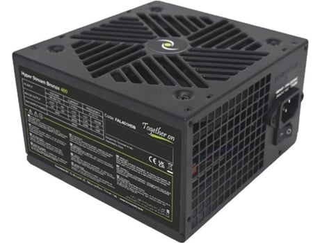 Fonte de Alimentação Tecnoware Atx Hyper Stream Bronze 400W para PCs com Nvidia Geforce GTX-RTX PCI-E CPU 44 SATA Molex TECNOWARE POWER SYSTEMS