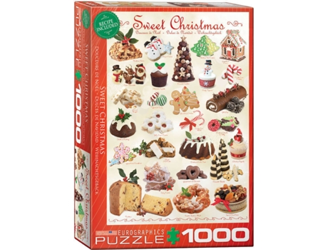 Puzzles  Sweet Christmas 1000 pcs (1000 peças)