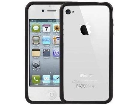 Capa iPhone 4 LOGOTRANS Standard Series Preto