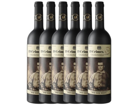 Vinho 19 CRIMES Red Blend Crianza (0.75 L - 6 unidades)