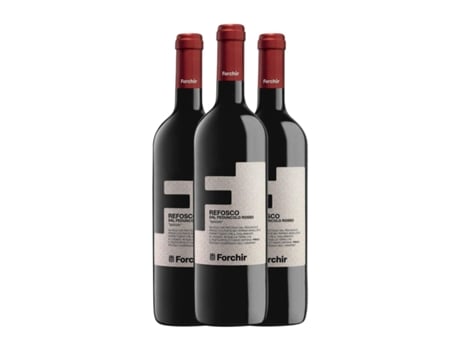 Vinho FORCHIR Refoscone Refosco (0.75 L - 3 Unidades)