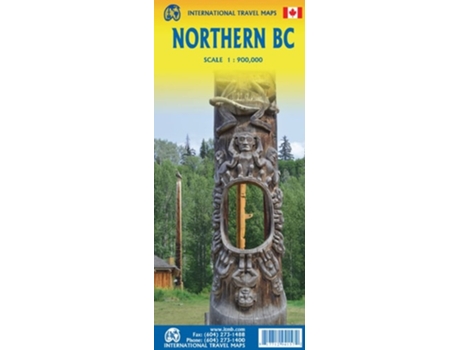 Livro British Columbia Northern de ITMB Publishing LTD (Inglês)