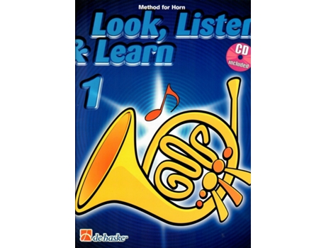 Livro Look, Listen & Learn 1 Horn de Jaap Kastelein (Inglês)