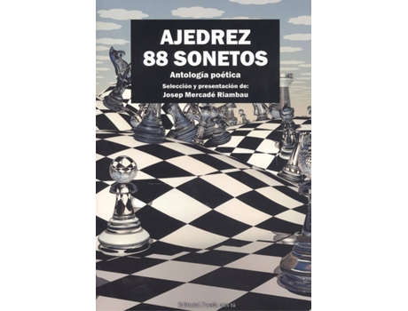 Livro Ajedrez 88 Sonetos de Josep Mercadé Riambau (Espanhol)