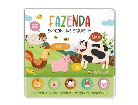 Livro Fazenda Sonzinhos Squishy de Gdb Editorial (Português)