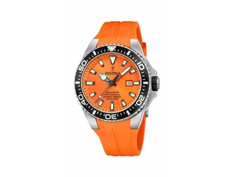 Relógio Masculino FESTINA F20664/4 Laranja