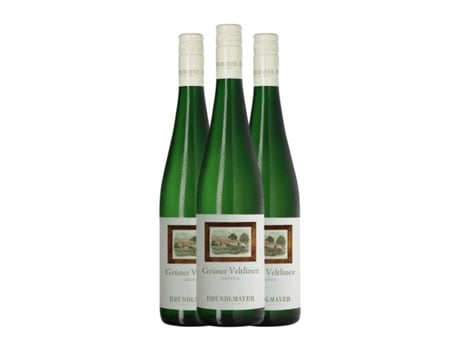 Vinho branco BRÜNDLMAYER Hauswein Grüner Veltliner Kamptal (0.75 L - 3 Unidades)