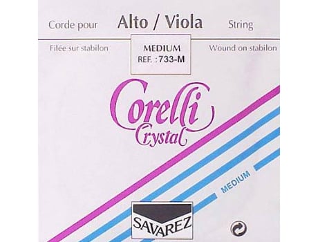 Corelli Corda de Viola G3 33/37 Cm. Médio Cinza