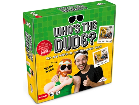 Jogo de Tabuleiro  Whos the Dude? (Idade Mínima: 12)