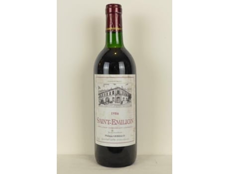 Vinho Tinto PHILIPPE GERBAUD 1986 (75 cl - 1 unidade)