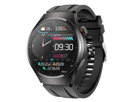 Smartwatch Masculino Chamadas Bluetooth Tela 1.43 Relógio Fitness Ios/Android NEVEANCE