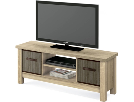 Móvel de TV MUEBLES PITARCH Artik Nougat (51x130x41 cm - Melamina - Castanho)