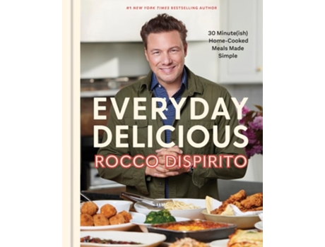 Livro Everyday Delicious de Rocco DiSpirito (Inglês - Capa Dura)