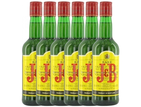 Uísque Blended J&B 35 cl (Caixa de 6 unidades)