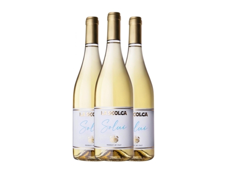 Vinho branco LA SCOLCA Solui Bianco Sauvignon Branca Seco Piedmont (0.75 L - 3 Unidades)