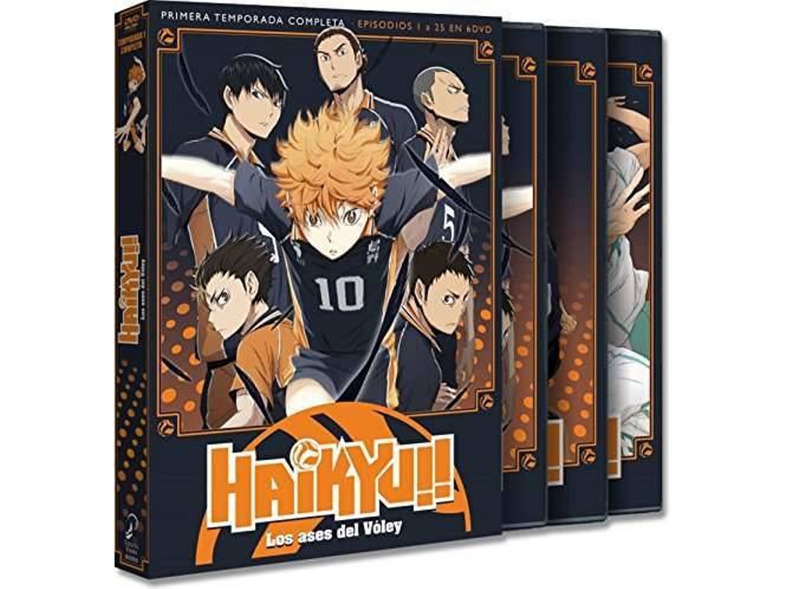 HAIKYU! TEMPORADA 3 episodios 1 a 10. DVD