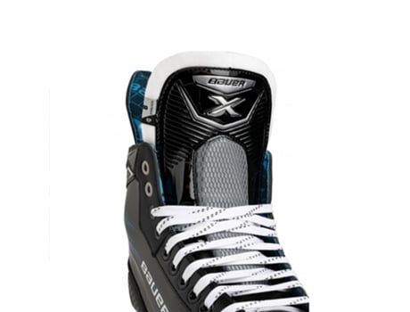 Patins De Gelo Intermediários Extra Largos X Preto EU 38 1/2 BAUER HOCKEY