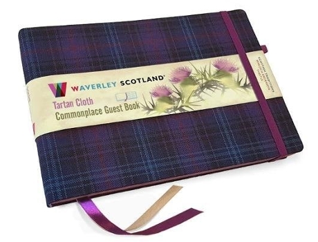 Livro Guest Book - Kinloch Anderson Thistle Tartan cloth de Ron Grosset (Inglês - Capa Dura)