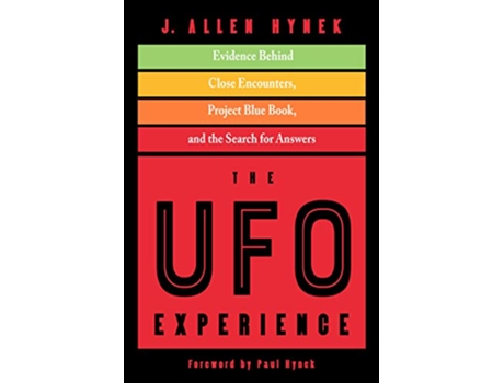 Livro UFO Experience de J Allen Hynek (Inglês)