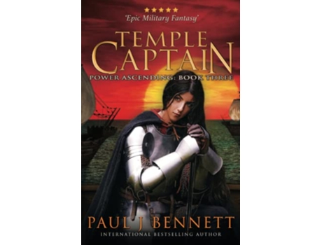 Livro Temple Captain An Epic Military Fantasy Novel Power Ascending de Paul J Bennett (Inglês)