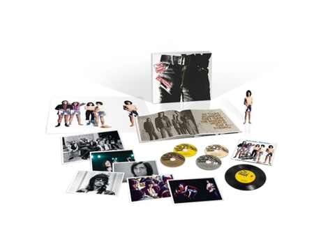 CD/DVD/LP  The Rolling Stones  Sticky Fingers deluxe