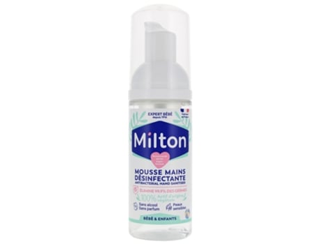 MILTON Espuma Desinfetante para as Mãos 50 Ml