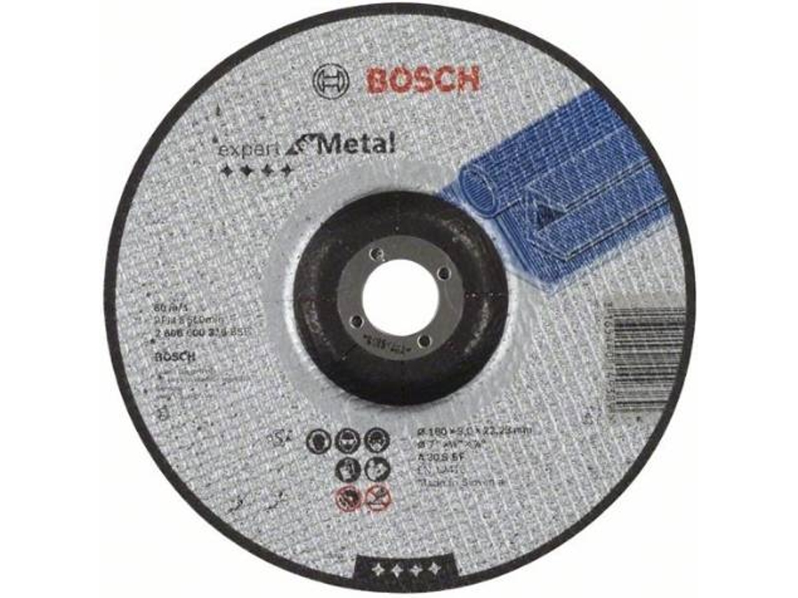 Disco de corte cóncavo expert para metal Bosch X-LOCK