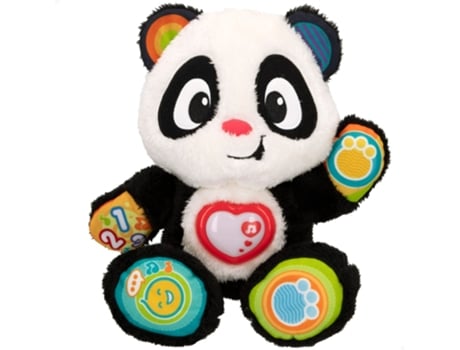 Urso Panda de Peluche WINFUN Interativo Aprenda Comigo (Idade Mínima: 1 Ano - 33x14x27 cm)