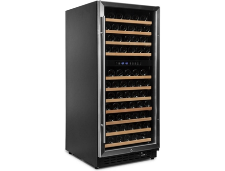 Cave de Vinho VINOBOX V110 2T (120 Garrafas - Inox)