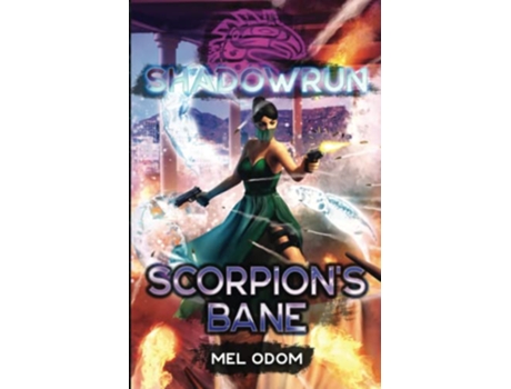 Livro Shadowrun Scorpions Bane de Mel Odom (Inglês)