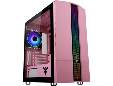 Caixa de Pc Mini Torre Micro Atx com Painel de Vidro ITEK Liflig 41 Rgb