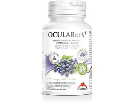 Suplemento Alimentar INTERSA Proteção Ocular Actif Ocular (45 cápsulas)