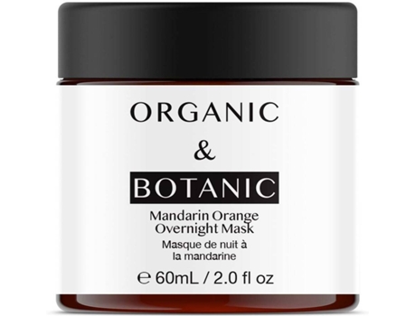 Máscara de Rosto ORGANIC & BOTANIC Mandarin Orange Overnight (60ml)