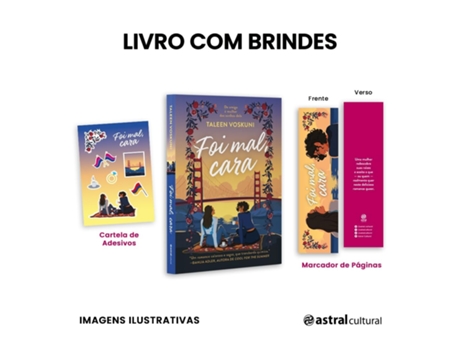 Livro Foi Mal, Cara, Cartela De Adesivos, Marcador de TALEEN VOSKUNI (Português)