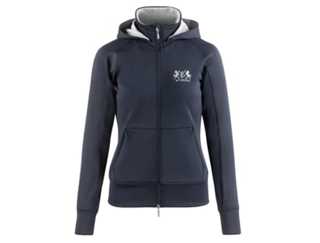 Hoodie para Mulher de Equitação B VERTIGO (40 - Azul)