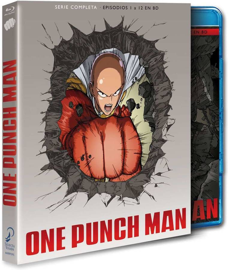 Blu-Ray One Punch Man Temporada 1 Completa Blu-Ray (Edição em Espanhol)