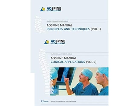 Livro AoSpine Manual Principles and Techniques Clinical Applications 2 Vol Set de Max Aebi (Inglês)