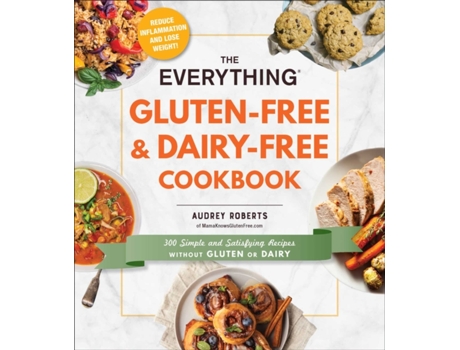 Livro the everything gluten-free & dairy-free cookbook de audrey roberts (inglês)