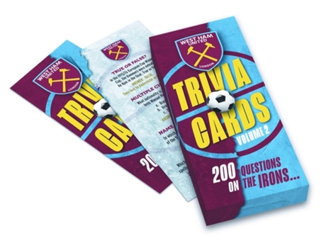 Livro West Ham United Trivia Cards - Volume 2 de twocan (Inglês)