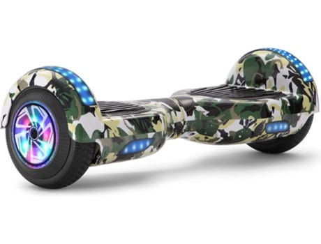 Hoverboard E-RIDES TLTL15 Verde (Coluna BluetoothAutonomia: 30-60 min Velocidade Máx: 12 km/h)