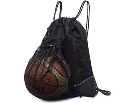 Mochila HONXINM de Malha Preto (41x47x16 cm)