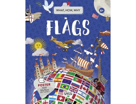 Livro WHAT HOW WHY FLAGS de V Bonaguro (Inglês - Capa Dura)