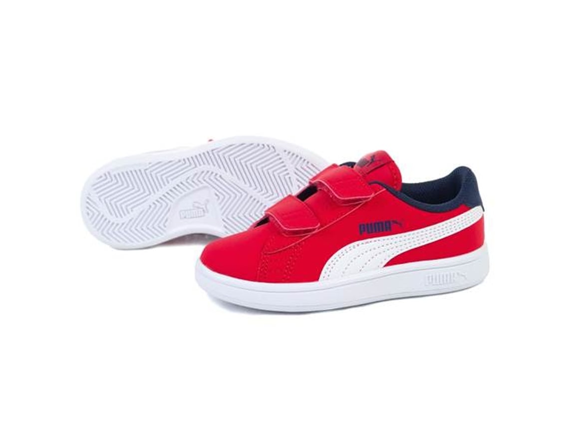 Puma smash cheap v2 vermelho