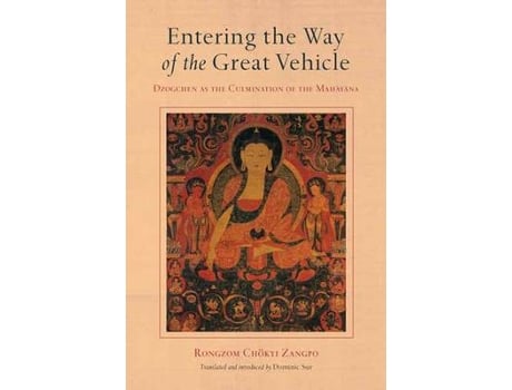 Livro entering the way of the great vehicle de rongzom chok zangpo (inglês)