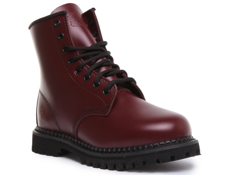 Botas Unissexo GRINDERS Pele Vermelho (38)