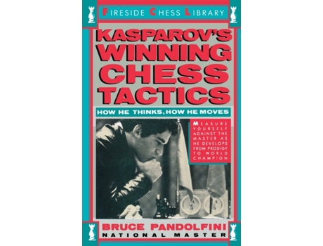 Livro Kasparov's Winning Chess Tactics (Fireside Chess Library) Bruce Pandolfini (Inglês)