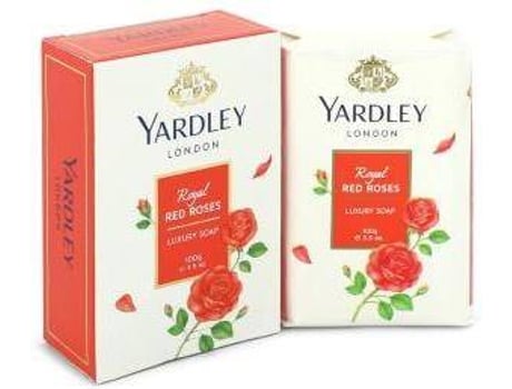 Sabonete YARDLEY LONDON Royal Red Roses Luxury (104ml)