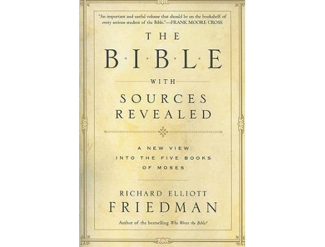 Livro the bible with sources revealed de richard elliott friedman (inglês)